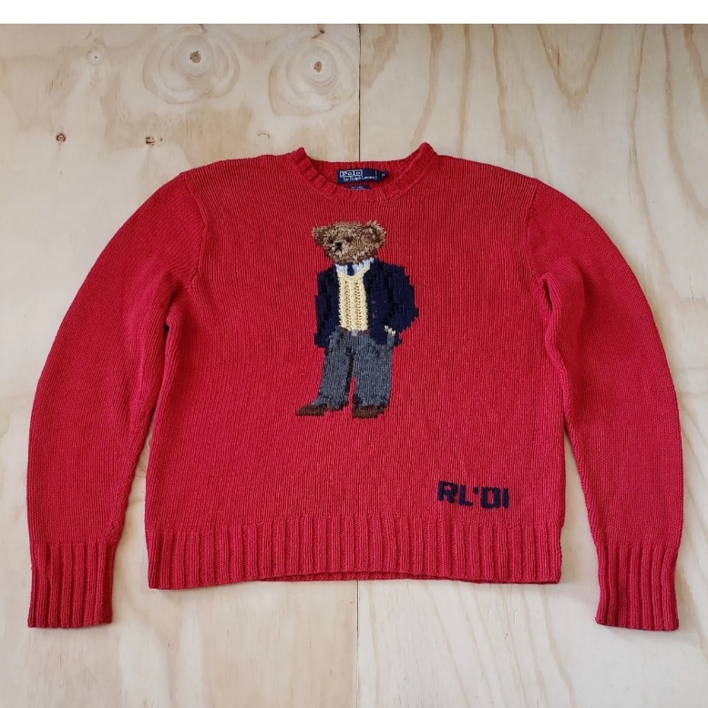 Vintage Ralph Lauren Polo Executive Bear Size XL